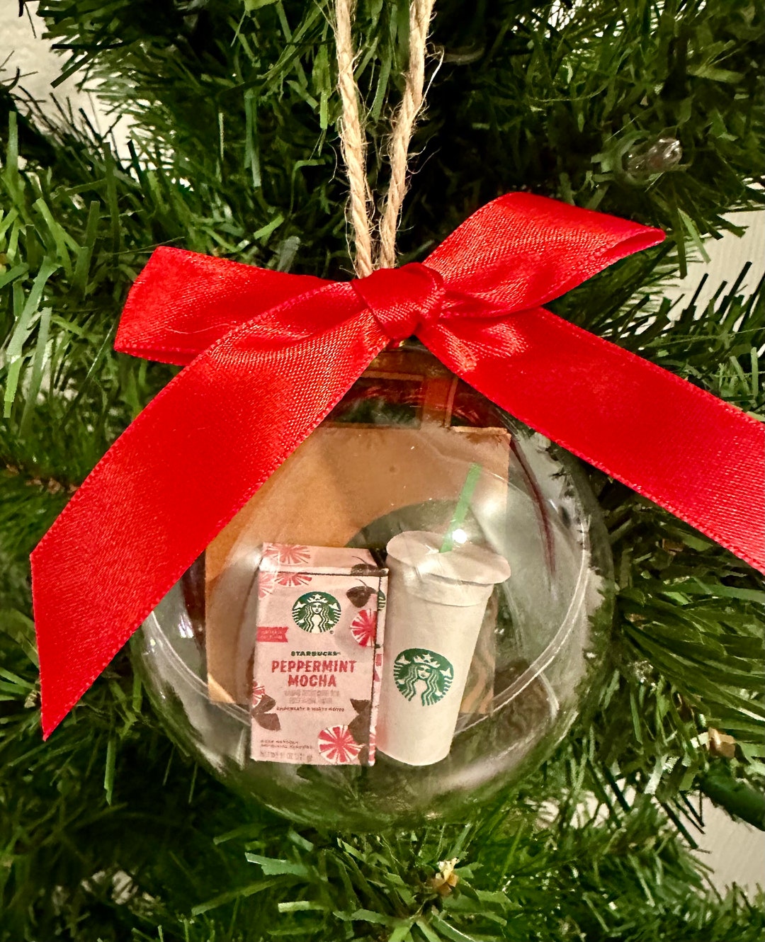 Starbucks Ornament, Christmas Ornament, Coffee, Christmas Present