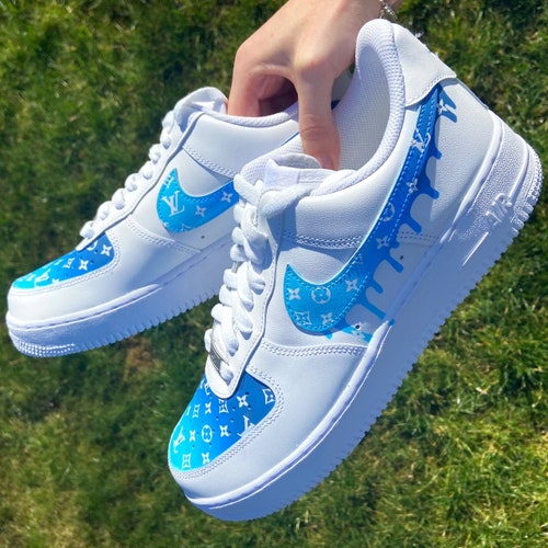 Painted Nike Air Force 1 Drip Painted Women Nikes Drip | Etsy