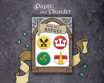 Insignias del escudo de armas, Kingdom Come: Deliverance II, Skalitz, Suchdol, Leipa, Praga