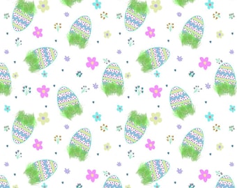 Easter egg seamless pattern