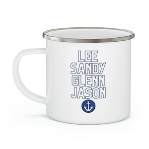 Captain My Captain- Below Deck Inspired Enamel Camping Mug