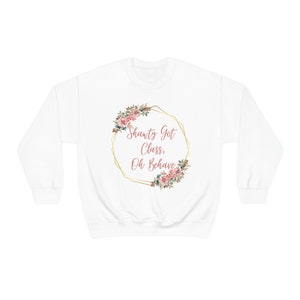 Shawty Got Class Oh Behave- TPain Inspired Unisex Heavy Blend Crewneck Sweatshirt
