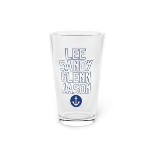 Below Deck Inspired Captain Pint Glass, 16oz