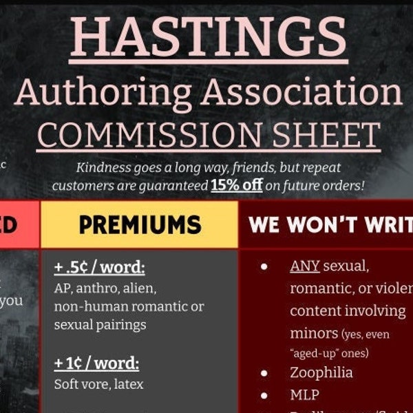 HASTINGS Authoring Association Stories & Manuscripts
