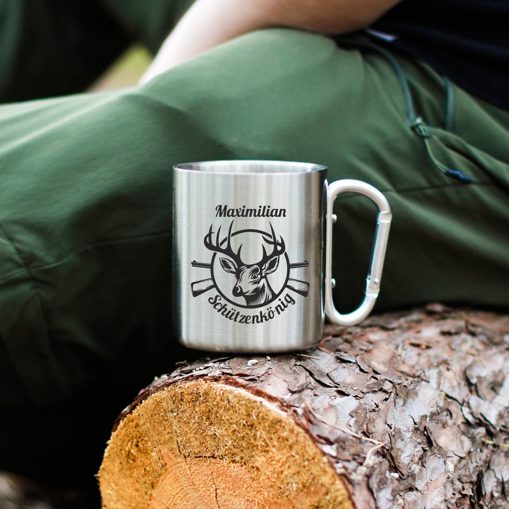 Jäger Tasse Mit Lustigem Spruch – 330 Ml, Spülmaschinenfest, Geschenk Für Jäger
