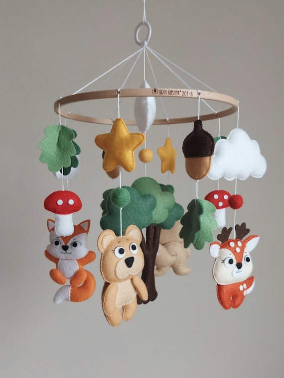 Forest theme nursery Baby mobile woodland Forest mobile Deer mobile Woodland baby mobile Squirrel baby mobile Nature mobile Forest theme nursery Baby mobile woodland Forest mobile Deer mobile Woodland baby mobile Squirrel baby mobile Nature mobile