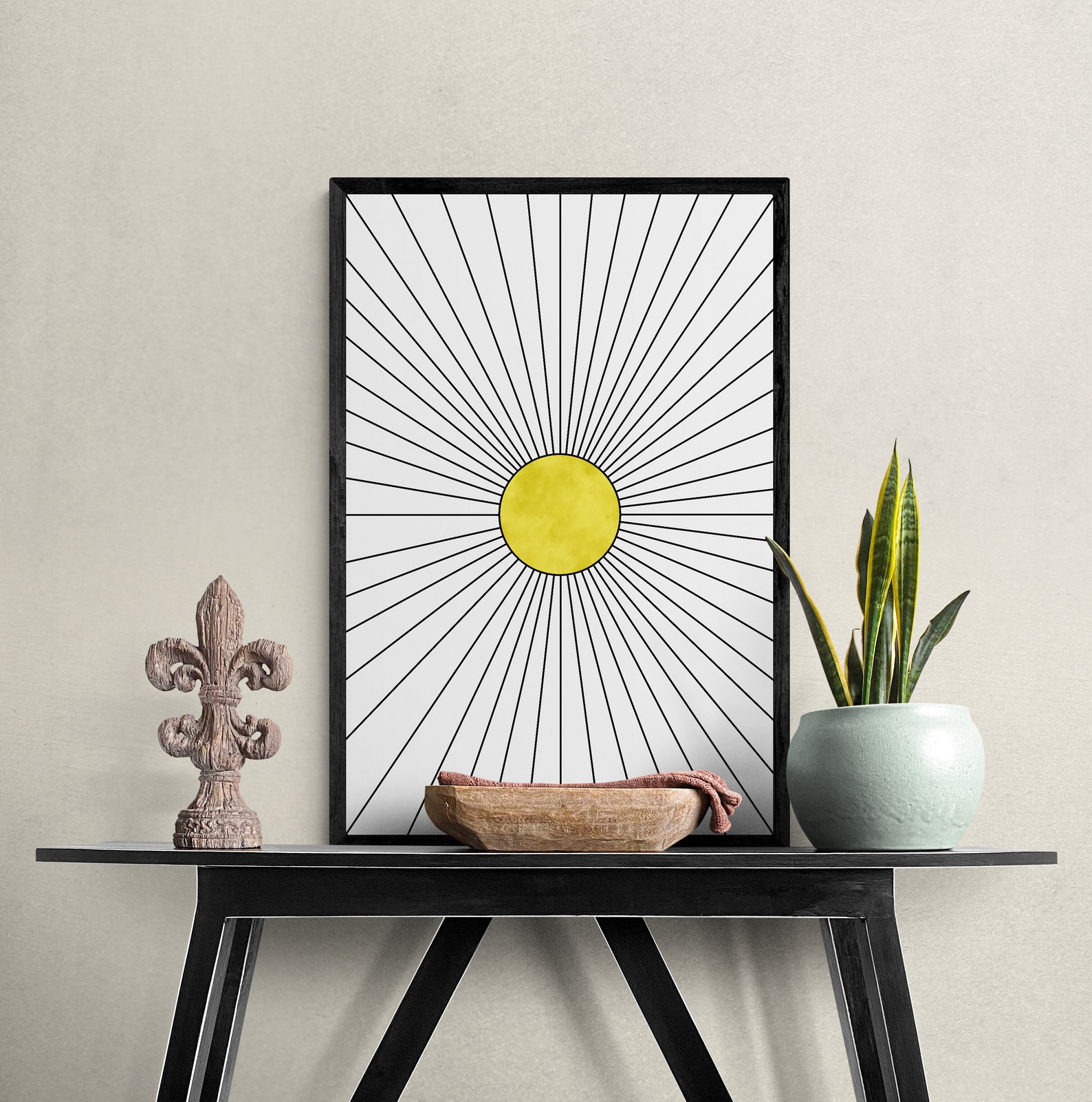 Eyre Tarney Wall Art, Gallery Set Wall Art, Boho Abstract Art, Modern