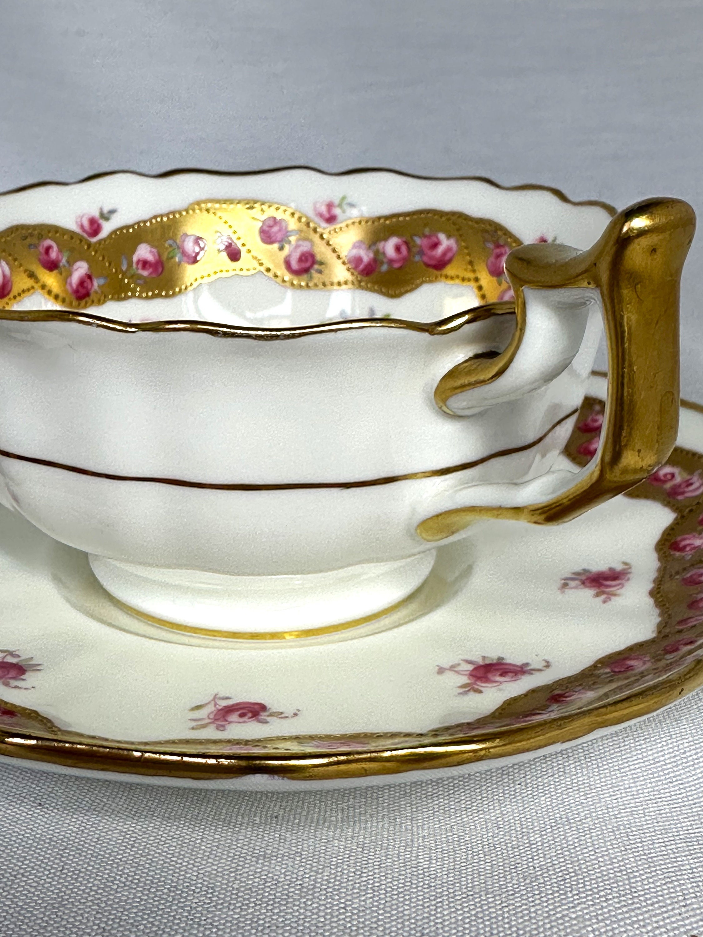 アンティーク ティファニー イングリッシュ ティーカップ セット（プチ