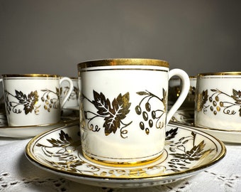 Elegant and Timeless: Vintage Espresso Cup Sets from Czechoslovakia - 11 Sets Left!