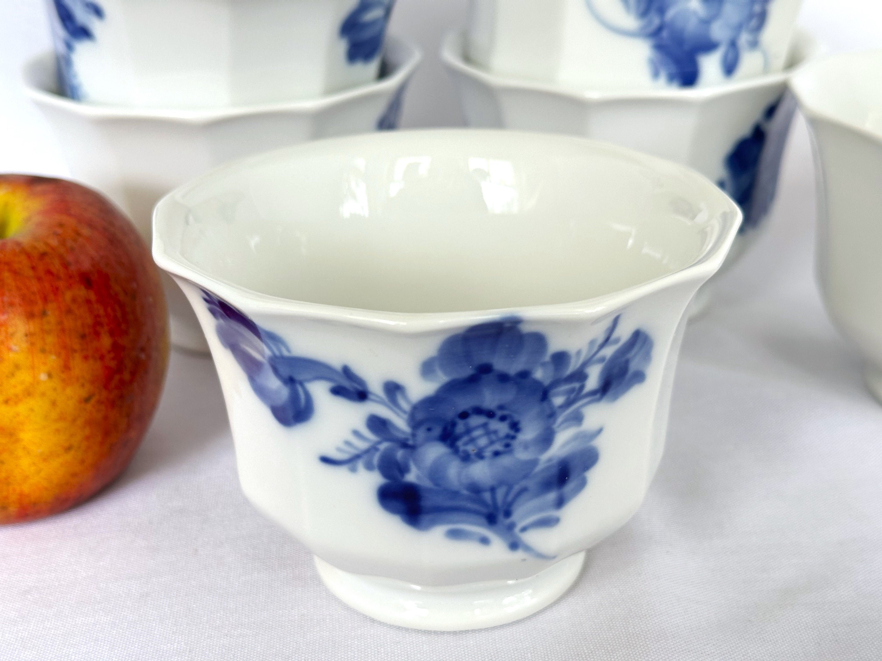 Royal Copenhagen Blue Flowers Angular Bowl or Open Sugar, #8501, Seconds