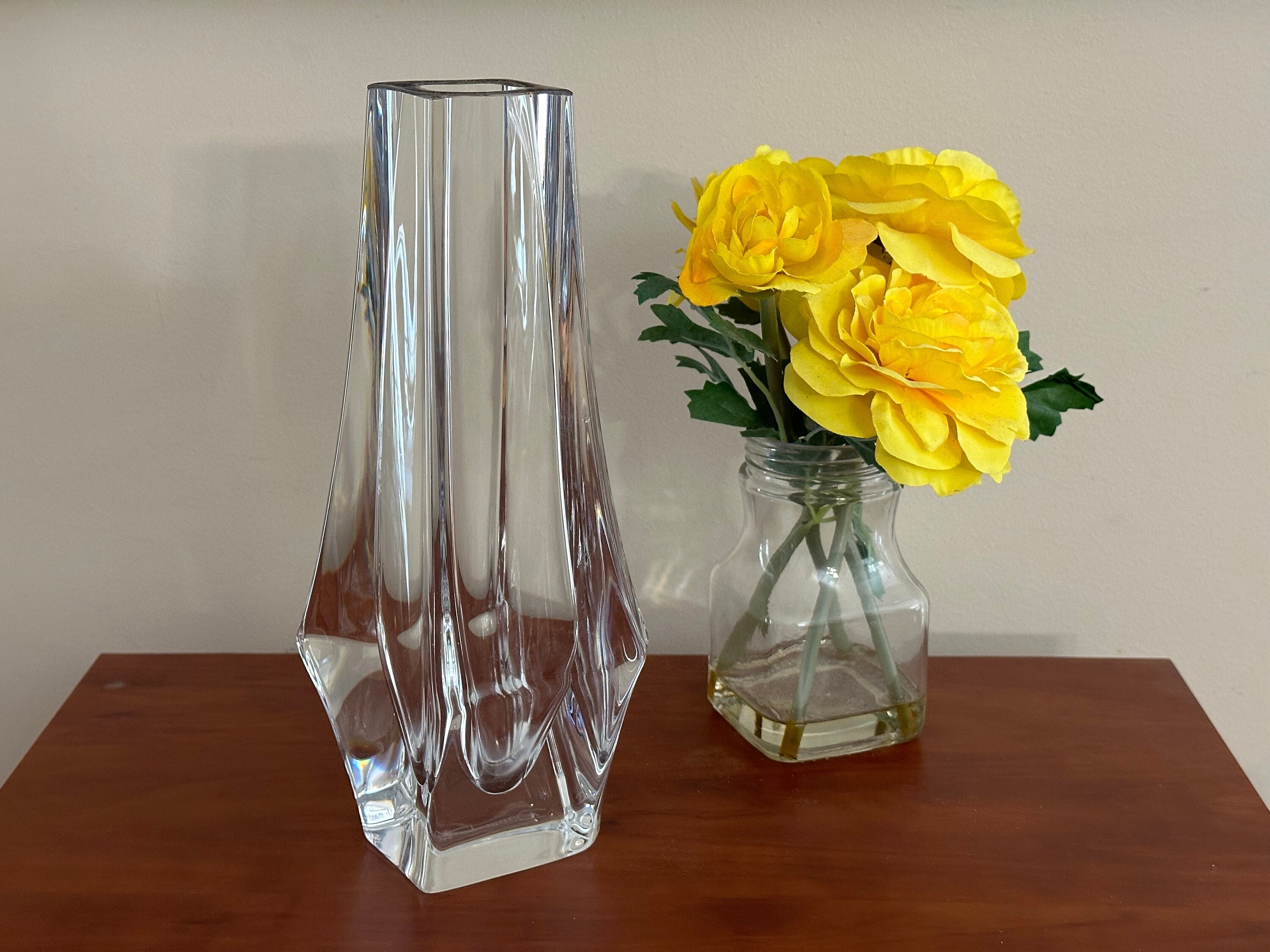 ドームDaumクリスタルガラス花瓶フランス1960年代 Daum france glass - Etsy 日本