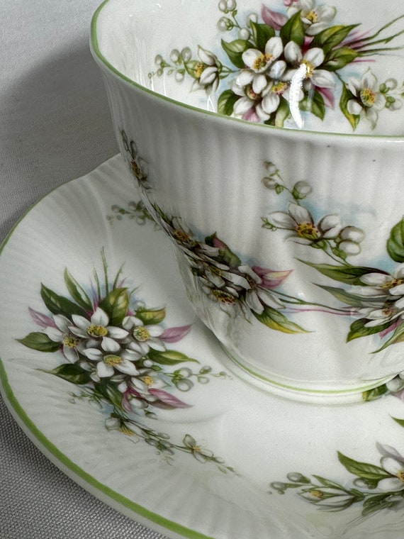 ロイヤル・アルバート・シェリー ティーカップセット：オレンジ