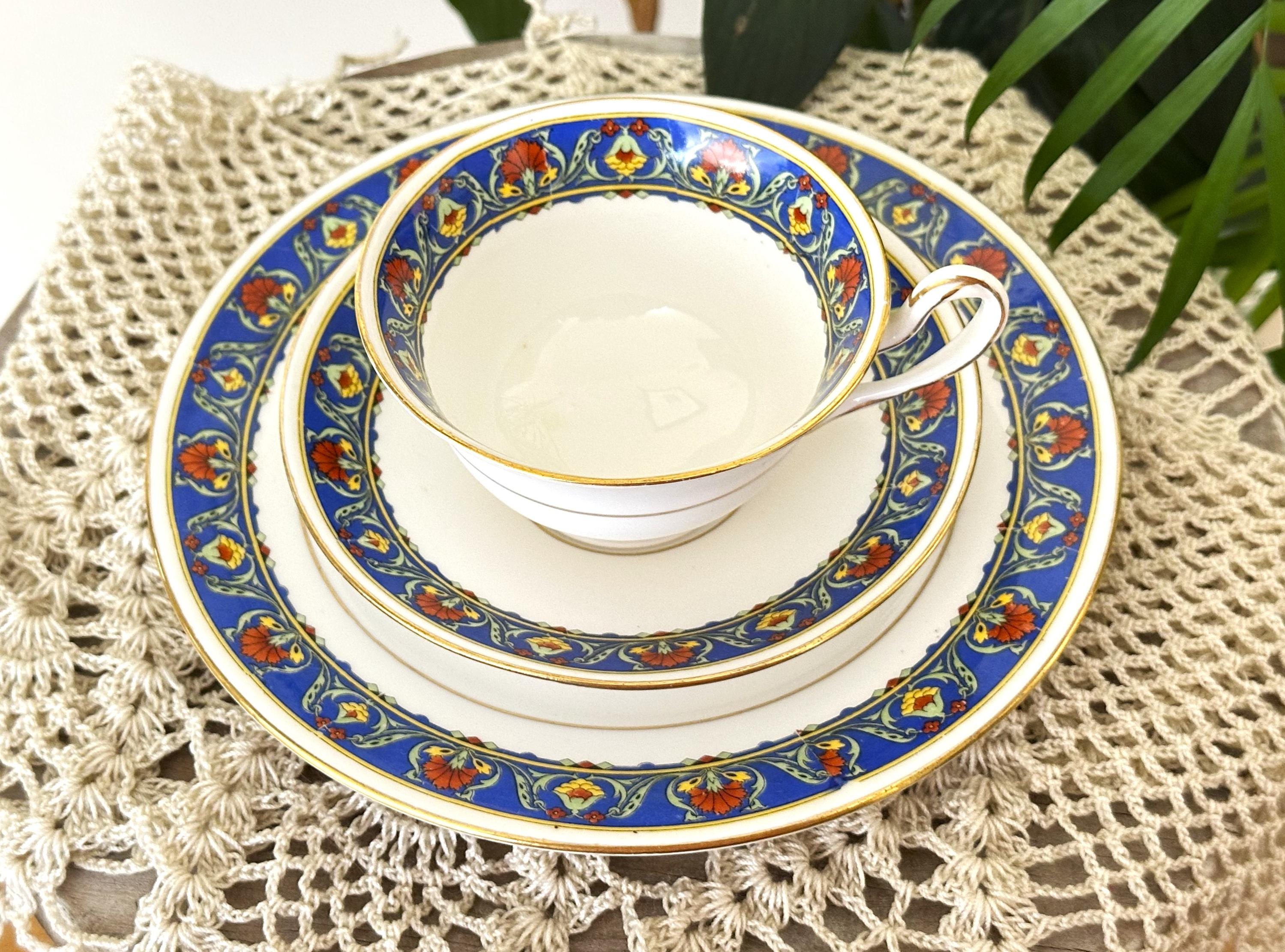 Minton Cobalt Blue and Gold - Etsy