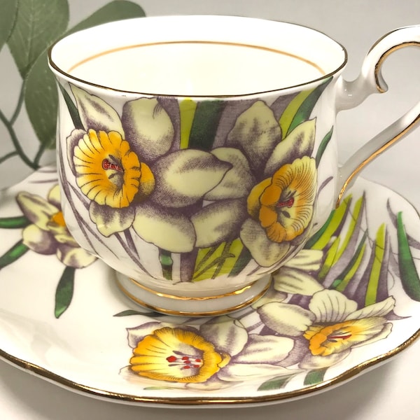 Daffodil Tea Cup Etsy