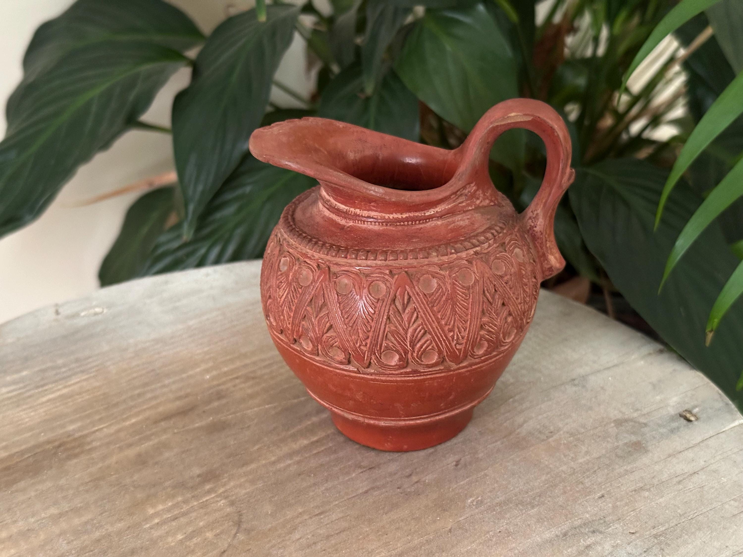 Vintage turkish terracotta jug - Etsy 日本