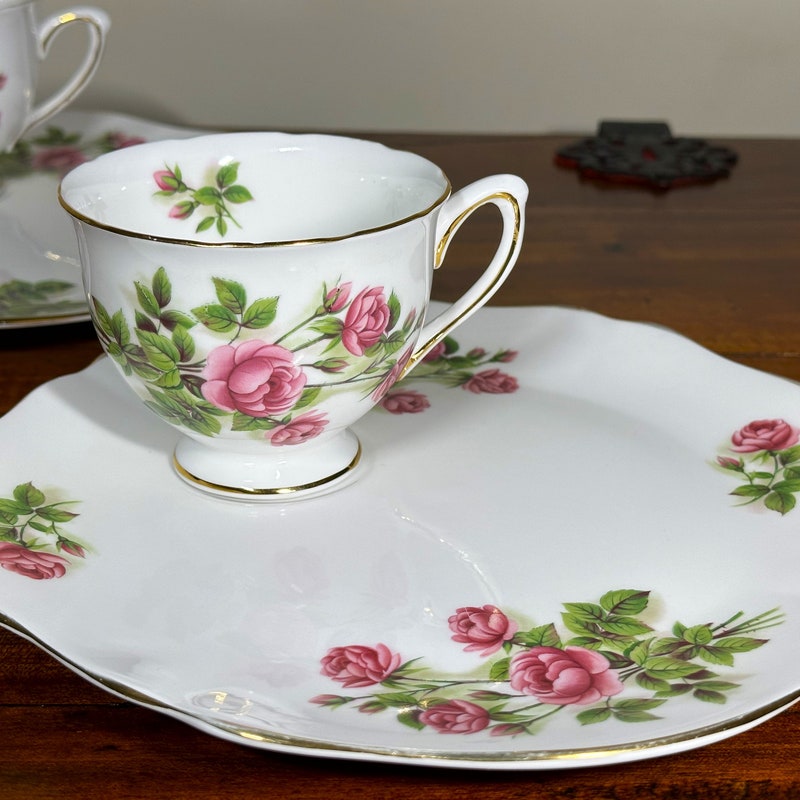 Tea Cups and Plates Etsy
