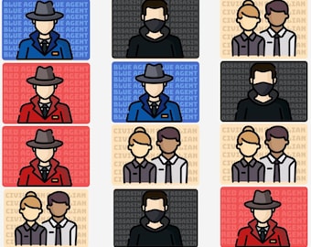 Codenames Powerpoint Edition *ACTUALIZADO* - Plantilla de Powerpoint altamente personalizable - Divertida y atractiva (no se requiere Internet)