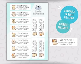 Custom Address Labels, Return Address Labels, Sheet of 12, Personalized Mailing Labels, Return Address Stickers, Customizable Address Labels