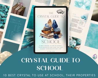 Kristall-Ebook für die Schule! Die besten Kristalle zur Unterstützung Ihrer Bildung!
