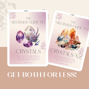 Bundle! Beginner ebooks to crystals part 1 & 2!