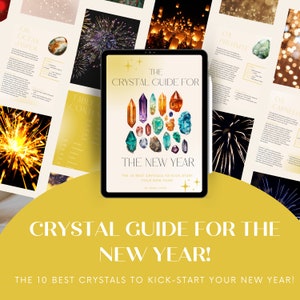 Crystal ebook for the new year! - Best crystals to support you for your new year goals