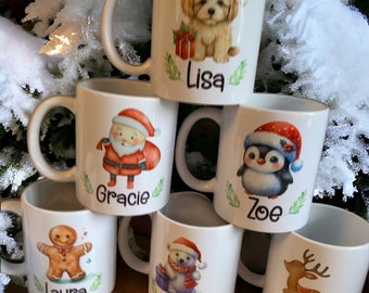 Personalised Christmas mug, 7designs, gift wrapping available