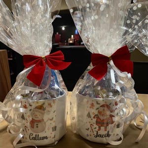 Personalised Christmas Children's unbreakable cups 6oz. Toddler cups Christmas cup. Christmas Eve box gift, plastic cups, 11oz available 画像 10