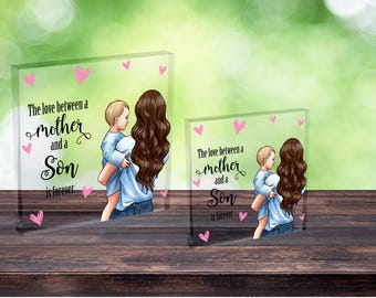 Mother’s Day gift/Mother and son plaque, Mother’s Day plaque, parent and child gift, Mother’s Day, Mother and Son gift
