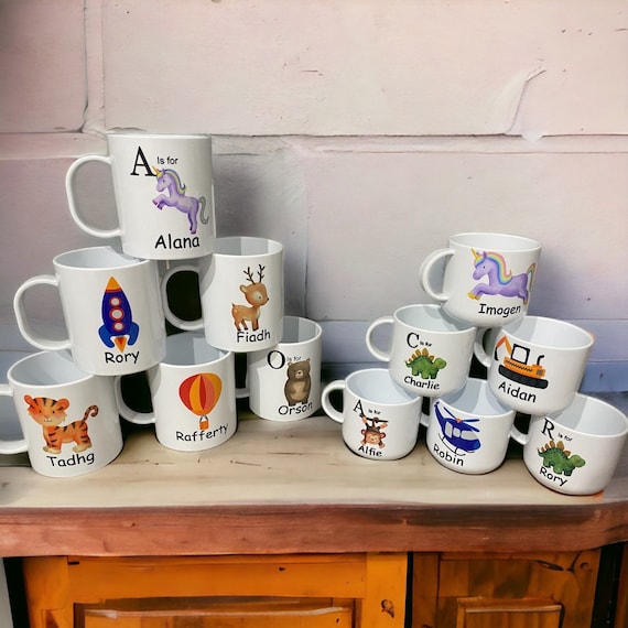 Personalised Children's unbreakable cups 6oz. Toddler cups, Children’s cup. 11oz polymer cups now available. BPA free