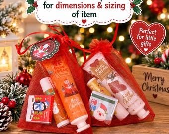 Christmas Hand cream and Lip balm gift set, Stocking filler, Secret Santa, Hand cream, lip balm, Christmas chocolate