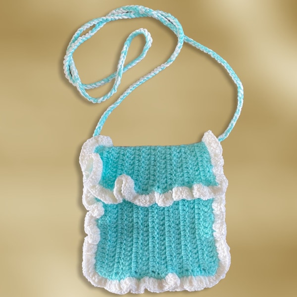 Trendy Crochet Phone Purse. Cute Crochet cellphone holder. Crochet cellphone carrier. Boho bag. Beach bag. Summer outfit. Trendy bag.