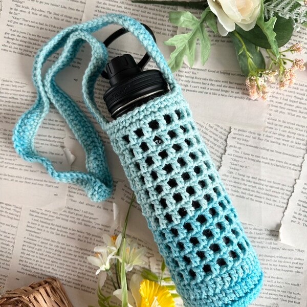 Tote Bags With Water Bottle Holder Etsy