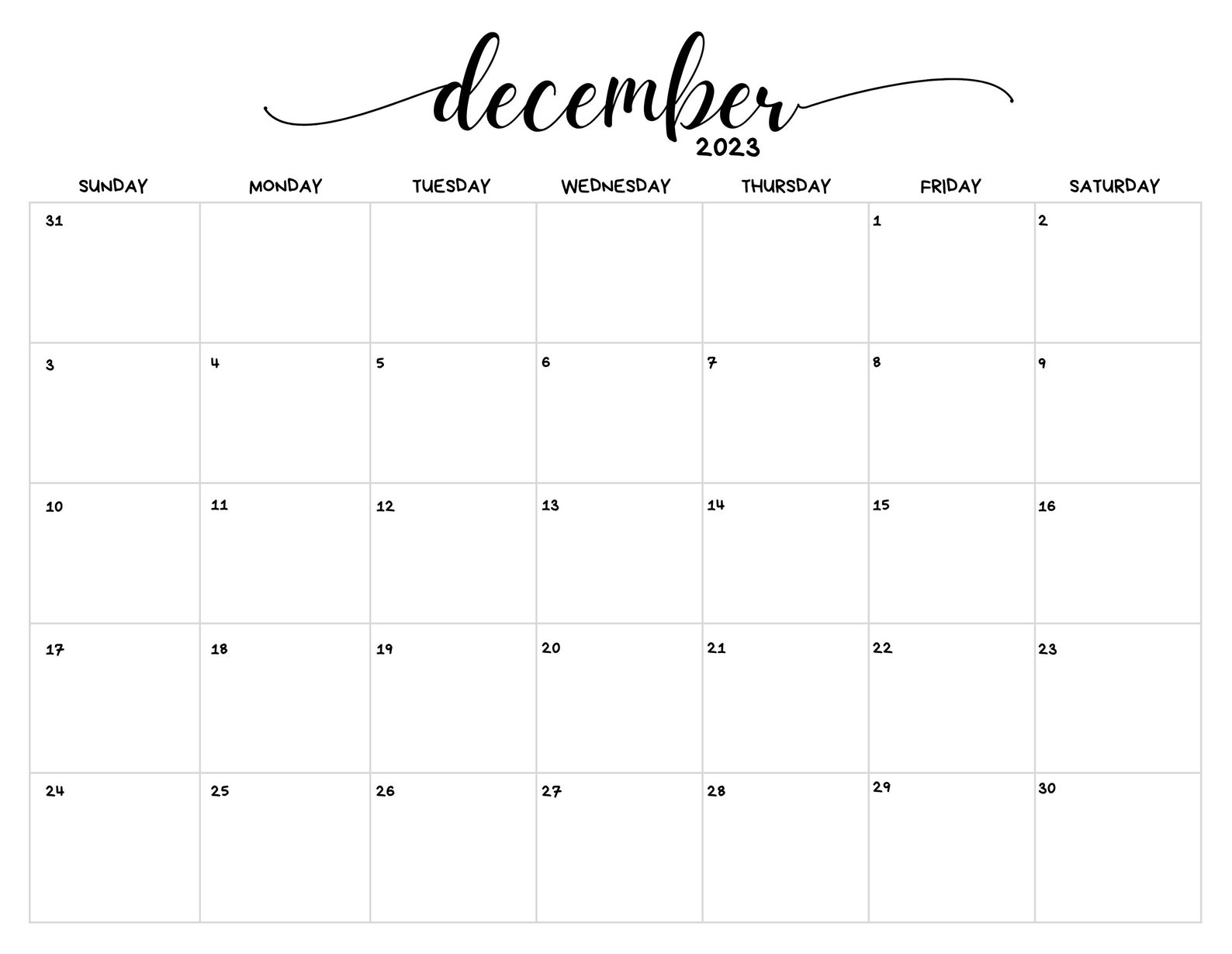 december-2023-calendar-printable-digital-download-pdf-etsy