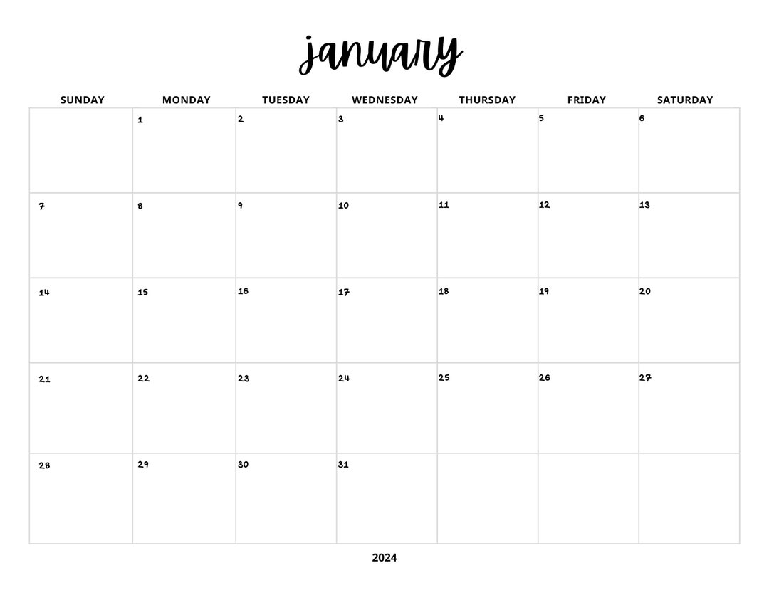 Calendario Enero 2024 Imprimible Digital Descargar PDF Etsy Espa a calendario-enero-2024-imprimible-digital-descargar-pdf-etsy-espa-a