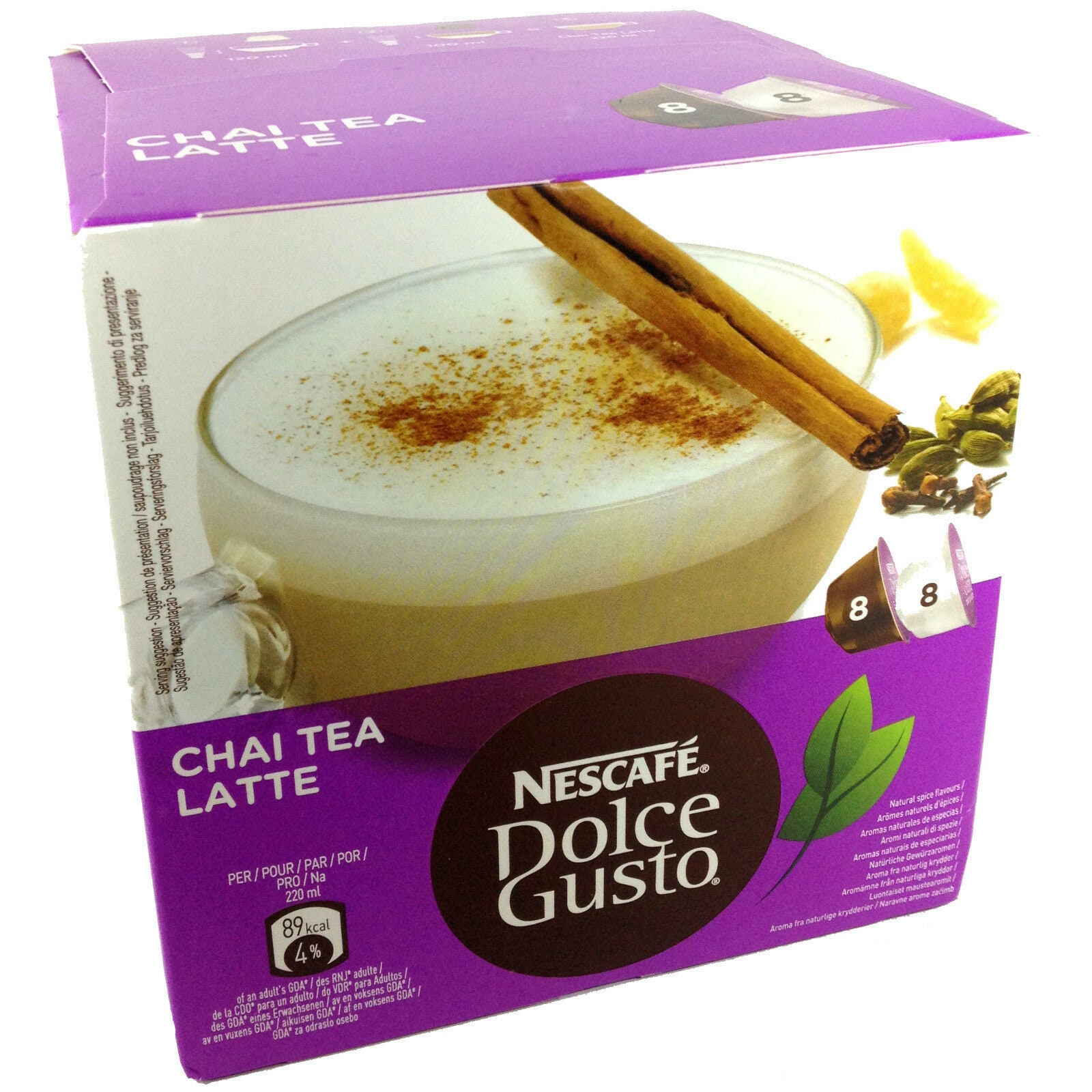CHAI TEA LATTE Nescafe Dolce Gusto chai 