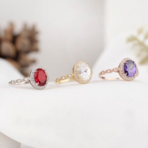 Wedding Birthstone Ring, Family Birthstone, Mother Grandma Ring Gift, Gold Silver Mother Ring, Personalize Gift for Her, Bridesmaid Gifts