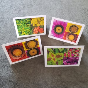 Cartes de vœux photo - Florale, pittoresque, Forêts, Feuillage - Ensembles de 4 cartes ou individuelles disponibles - Vierge à l’intérieur.