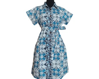 Unique Batik Shirt Dress: A Fusion of Style and Culture