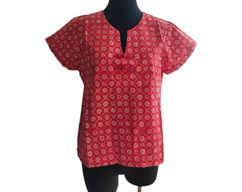 Handcrafted Batik Top for Women: Unique and Beautiful