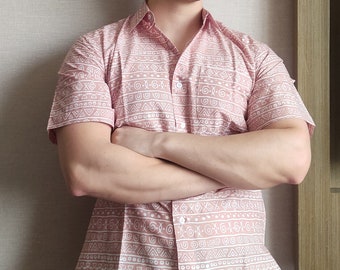 Unique Men's Batik Shirt: Celebrate Heritage with Style