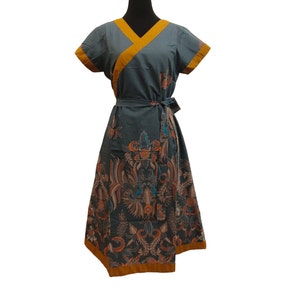 Robe Noire Batik - Style Shift Ethnique - Marque Antik Batik - Neuve Sans étiquettes