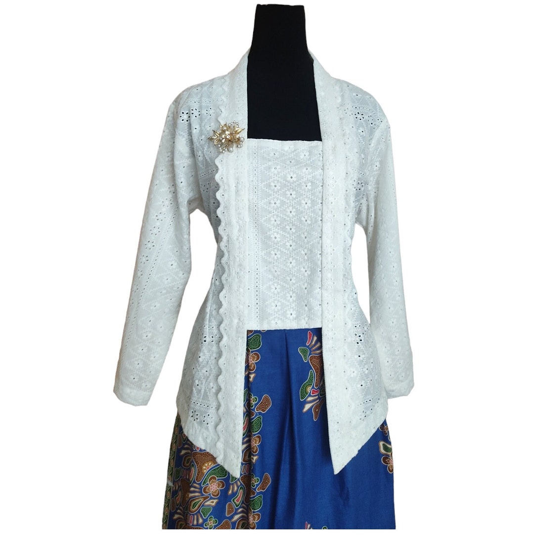 Kebaya indonésienne pour femme Etsy France