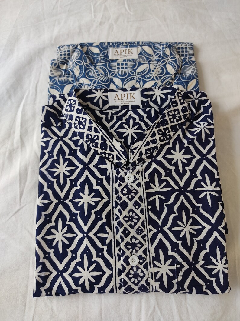 Stylish Handmade Batik Shirt for Men: Embrace Unique Elegance - Etsy