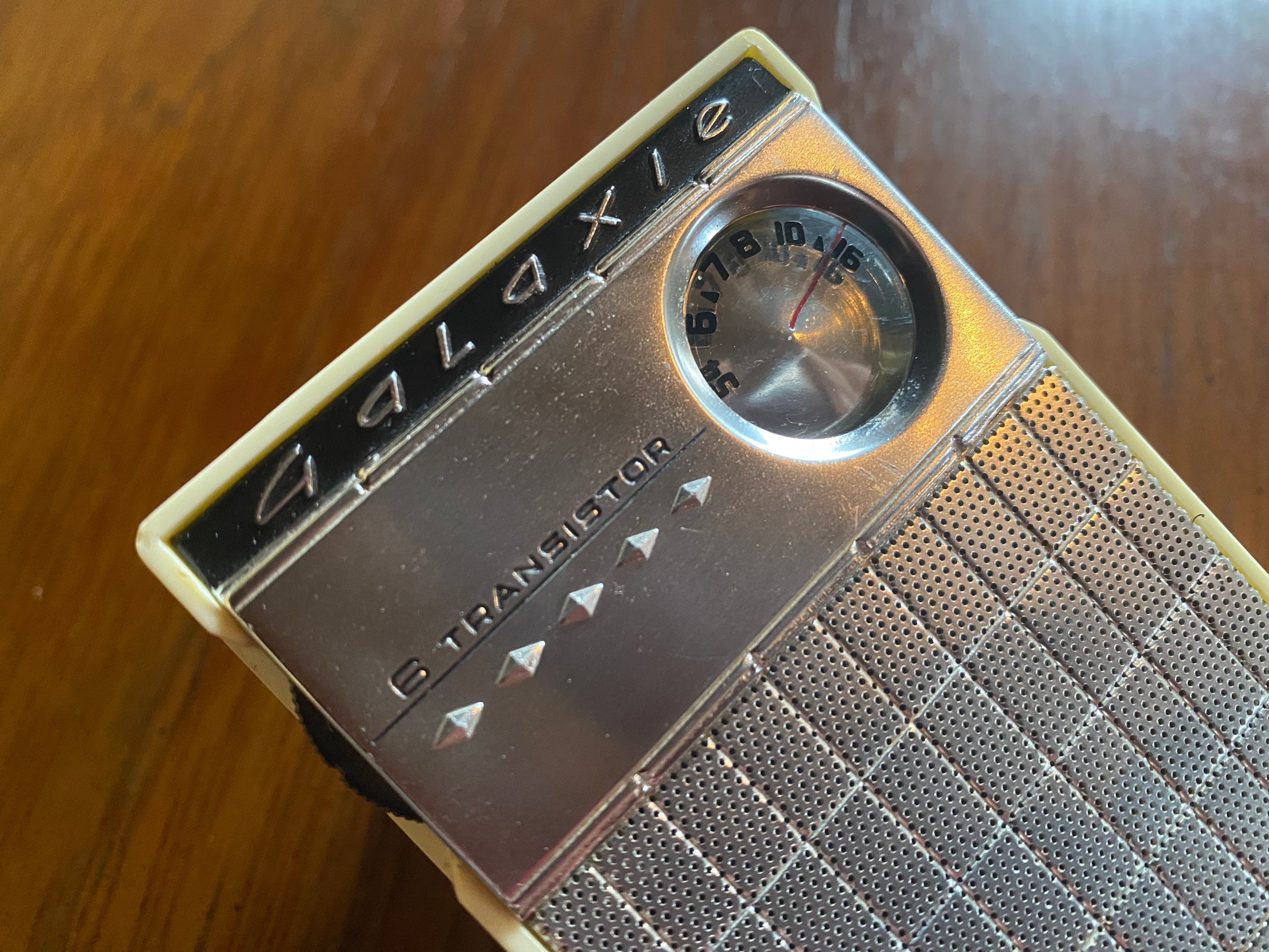 Vintage Pocket Galaxie 6 Transistor AM Radio Etsy