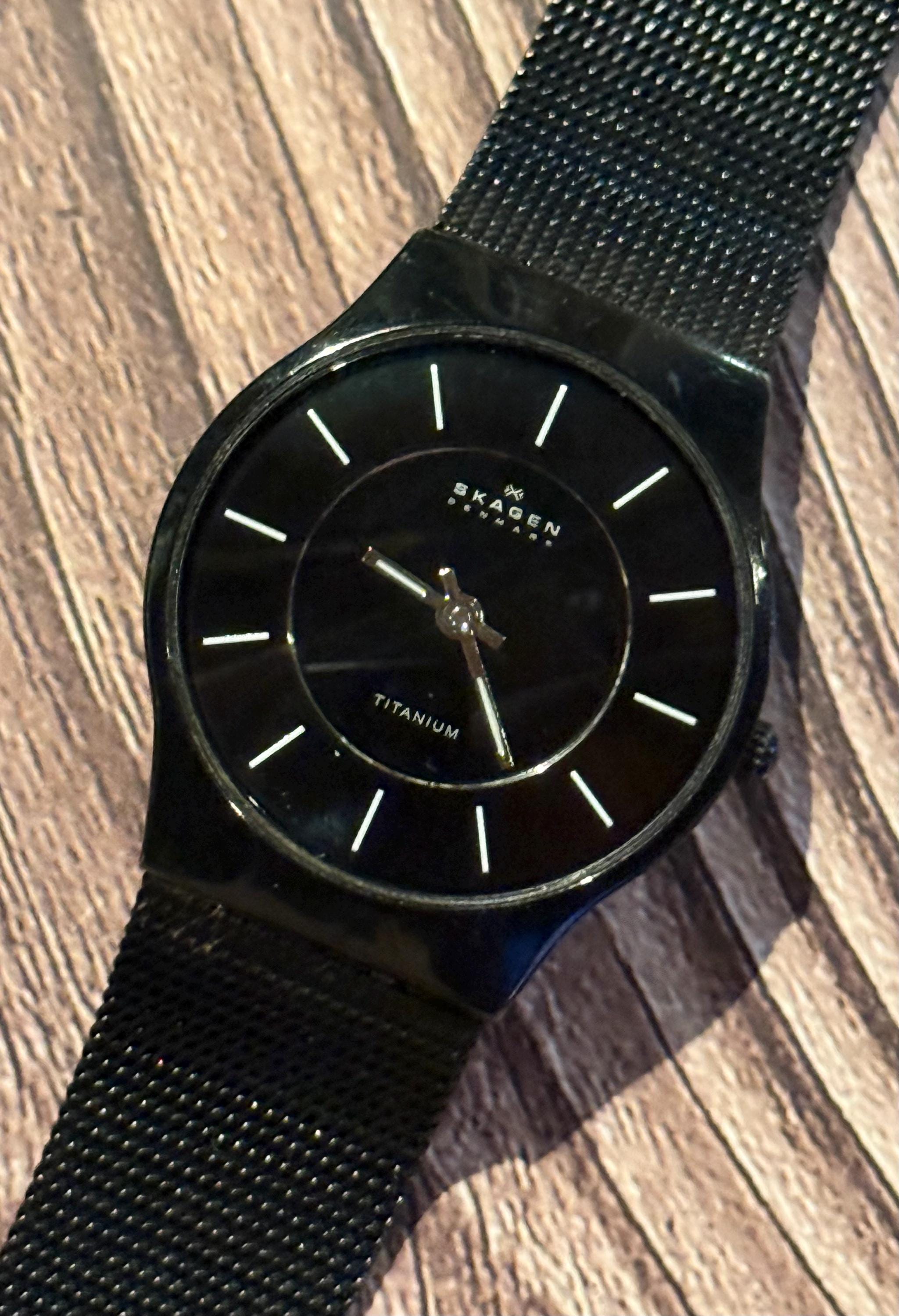 Skagen Titanium Watch - Etsy display picture 1