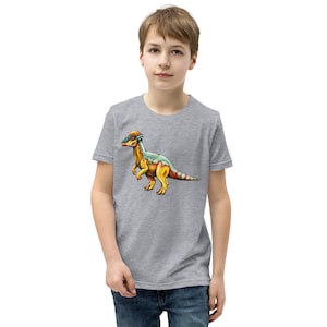 Youth Pachycephalosaurus T-Shirt - Kids Dinosaur Shirt for Boys Girls - Pachy Shirt