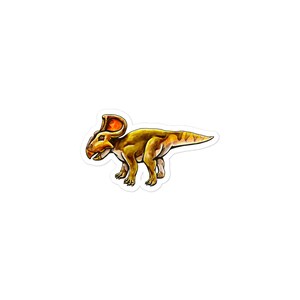 Outside US - Protoceratops Vinyl Sticker, Protoceratops Sticker, Dinosaur Sticker, Vinyl Dinosaur Sticker