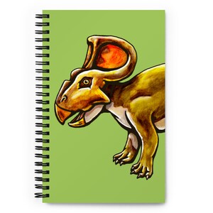 Protoceratops Spiral Notebook - Dinosaur Notebook, Blank Dinosaur Notebook, Dinosaur Journal