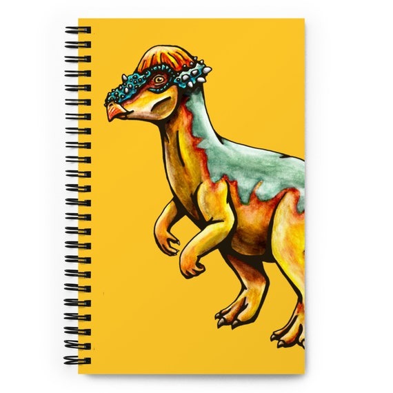 Pachycephalosaurus Spiral Notebook Dinosaur Notebook, Blank