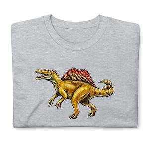 Spinosaurus T-Shirt - Adult Dinosaur Shirt for Men Women - Jurassic Shirt